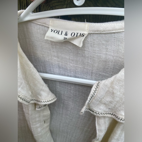 Toddler cotton gauze blouse - Picture 3 of 4